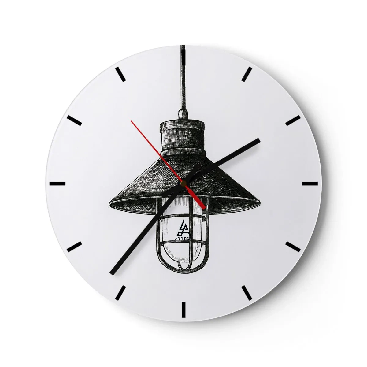 Nástěnné hodiny - Jako před lety… - 40x40 cm