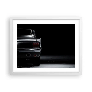 Plakát v bílém rámu - Kouzlo klasiky - 50x40 cm