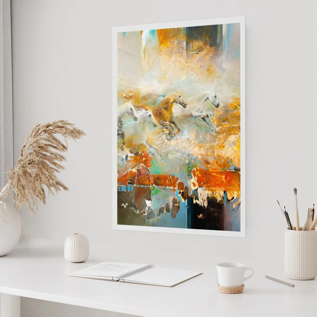 Plakát - Cválá světlem - 70x100 cm