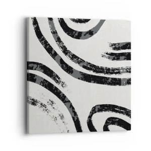 Obraz na plátně - Napůl zastavený - 40x40 cm