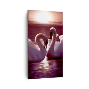 Obraz na plátně - Dokud nás smrt nerozdělí - 45x80 cm