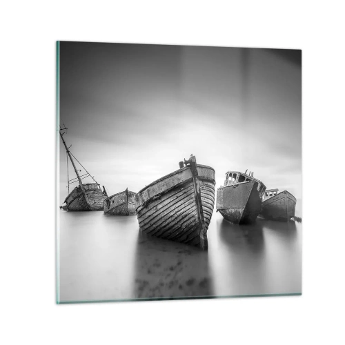 Obraz na skle - Teď už jen vzpomínky… - 60x60 cm