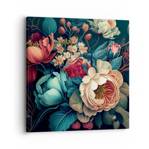 Obraz na plátně - Půvab 19. století - 30x30 cm