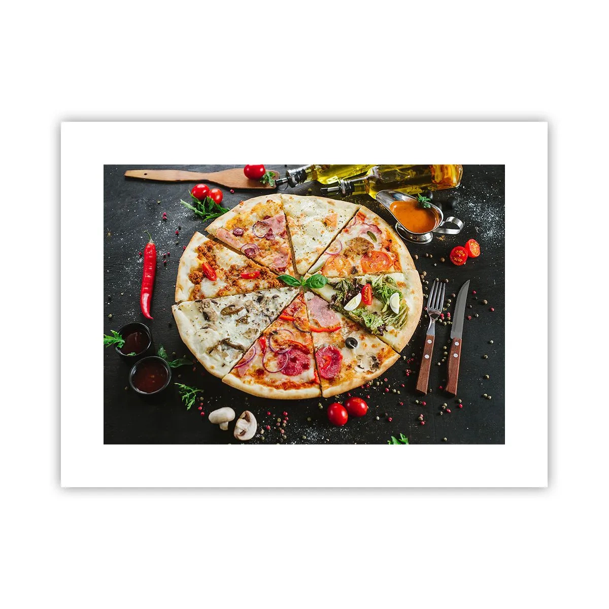 Plakát - Vějíř chutí - 40x30 cm