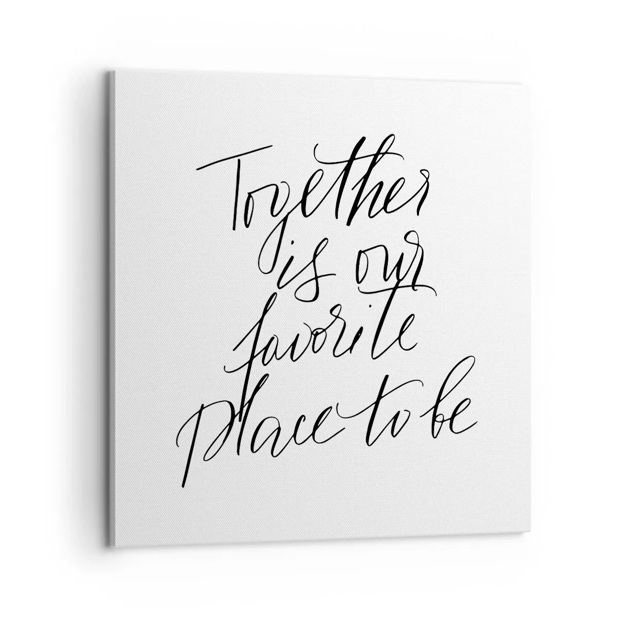 Obraz na plátně - Cítíte to také? - 60x60 cm