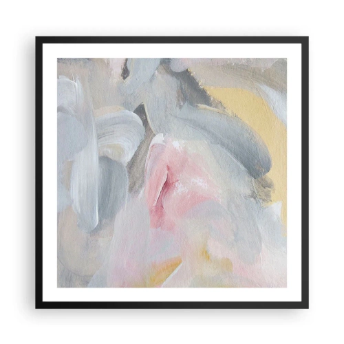 Plakát v černém rámu - V pastelovém světě - 60x60 cm