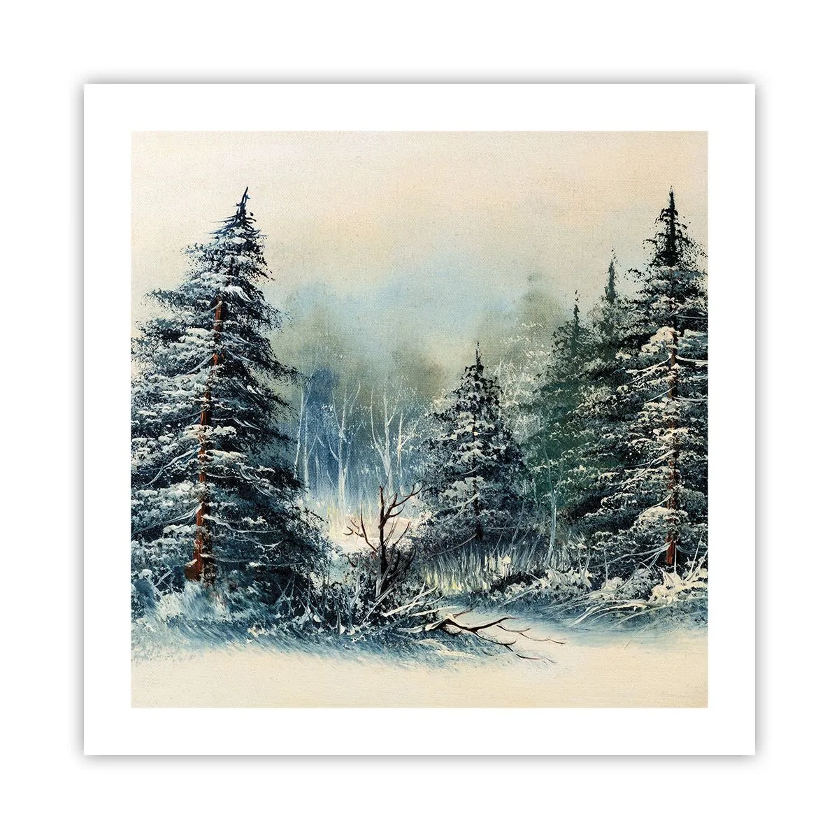 Plakát - Připravení na Vánoce - 50x50 cm