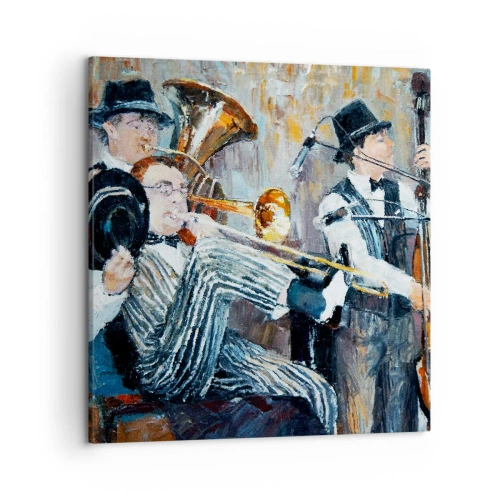 Obraz na plátně - Celý tento jazz - 50x50 cm