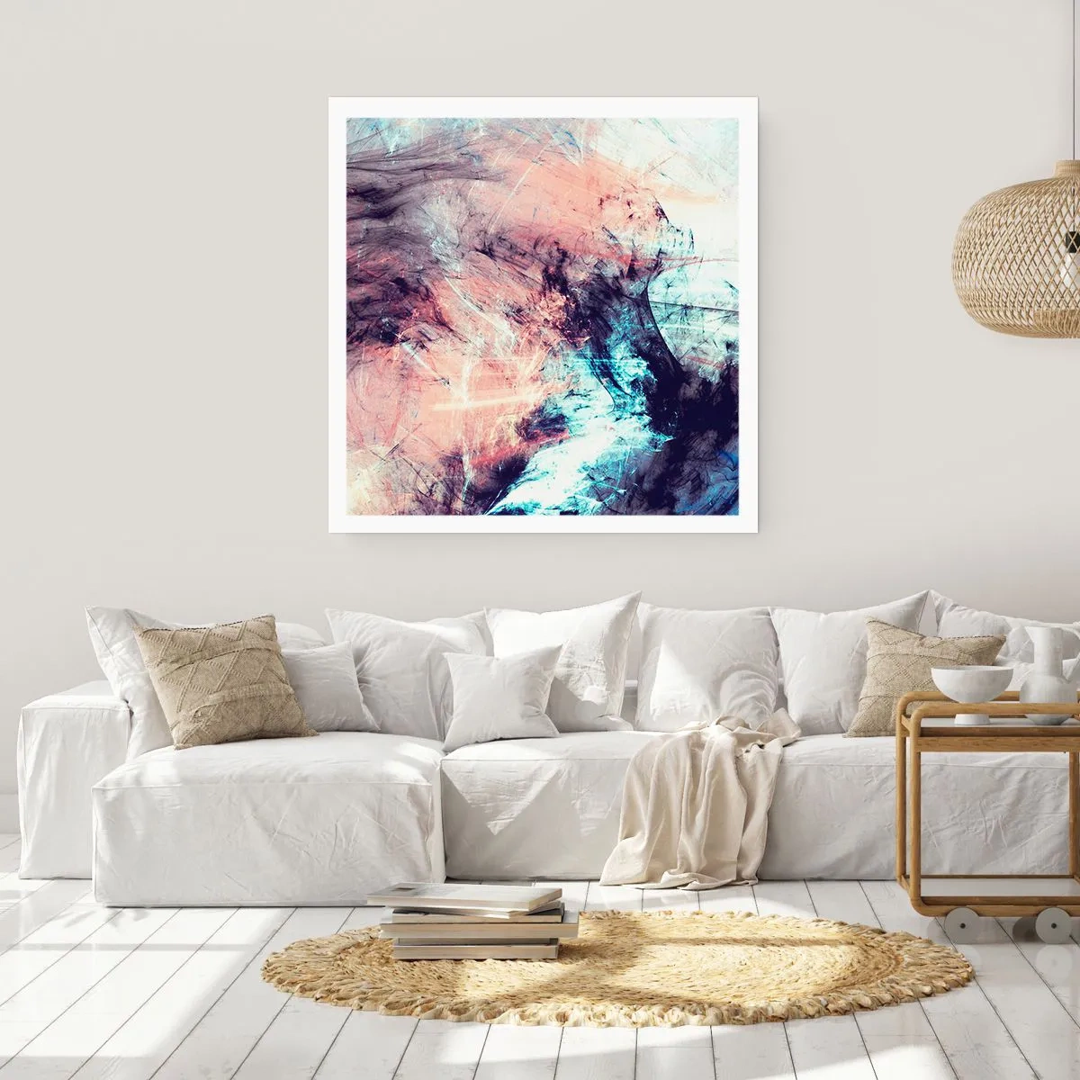 Plakát - Vnímej vítr - 30x30 cm