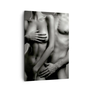 Obraz na plátně - Adam a Eva - 50x70 cm