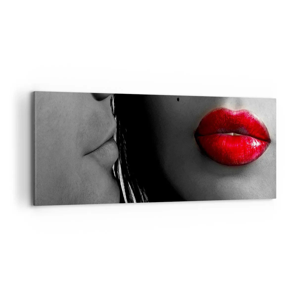 Obraz na plátně - Tvář u tváře  - 100x40 cm