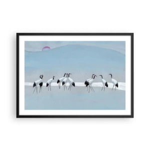 Plakát v černém rámu - Po horkém dni - 70x50 cm