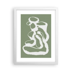 Plakát v bílém rámu - Volání prostoru - 30x40 cm