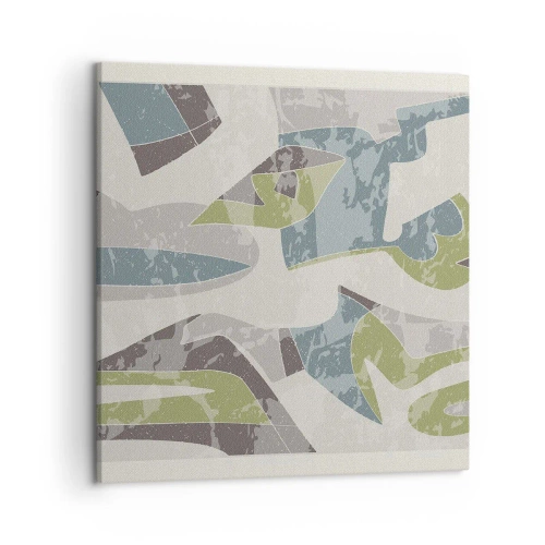 Obraz na plátně - Kompozice za sklem - 50x50 cm