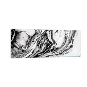 Obraz na skle - Na začátku byl chaos - 140x50 cm
