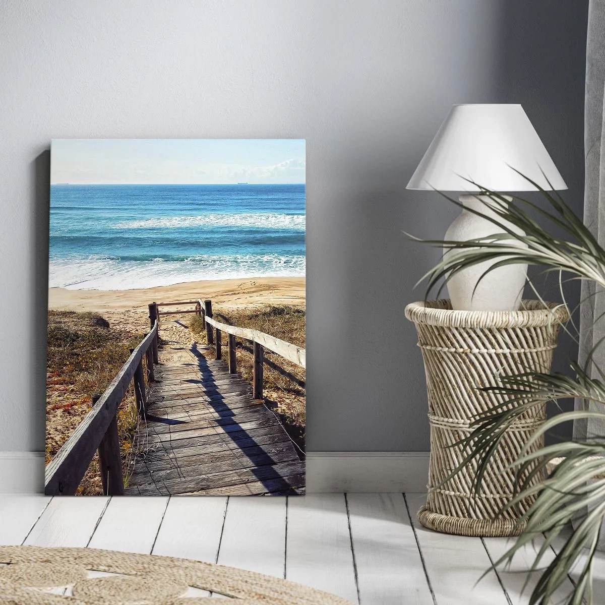 Obraz na plátně - Běž! - 70x100 cm