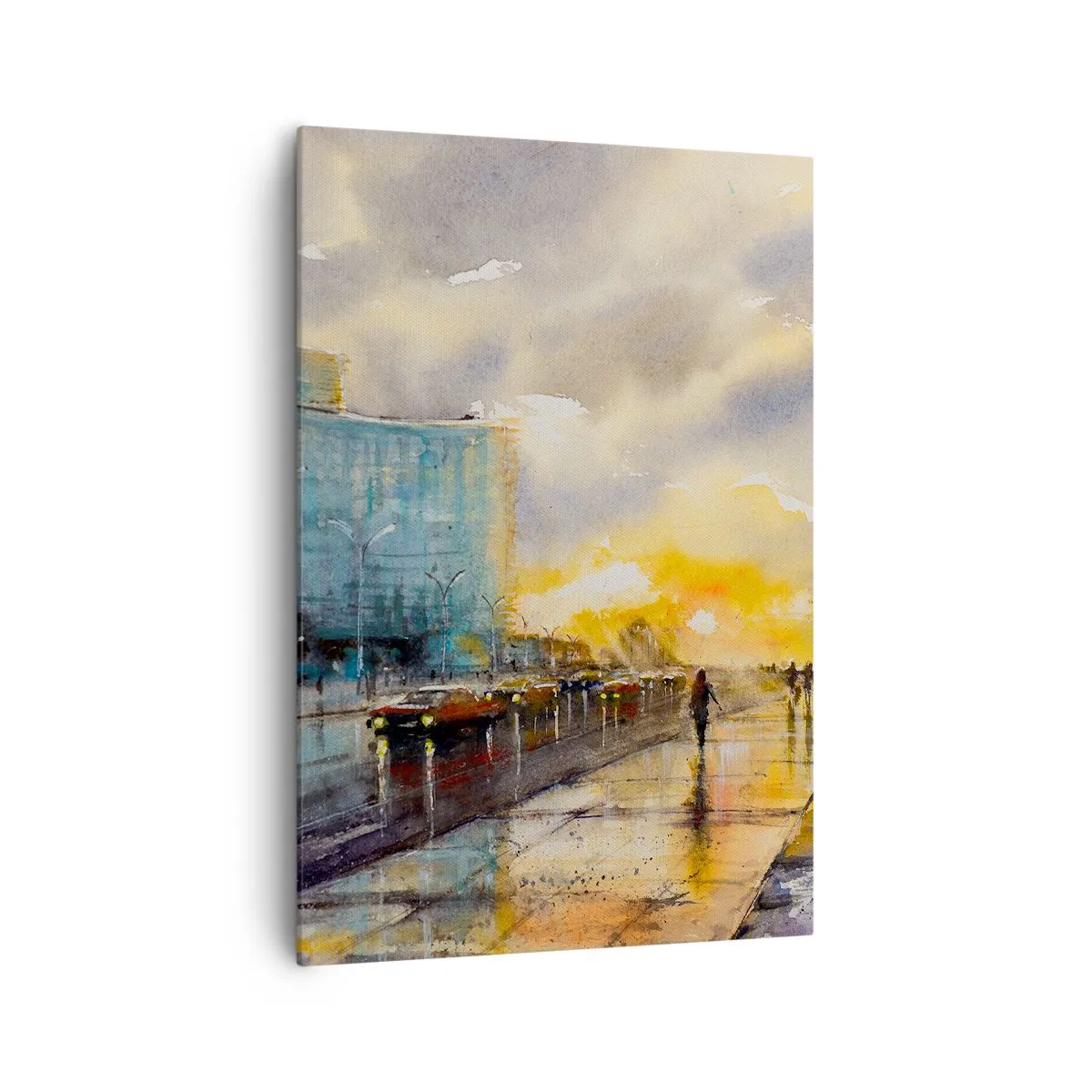 Obraz na plátně - Život na pobřeží - 70x100 cm