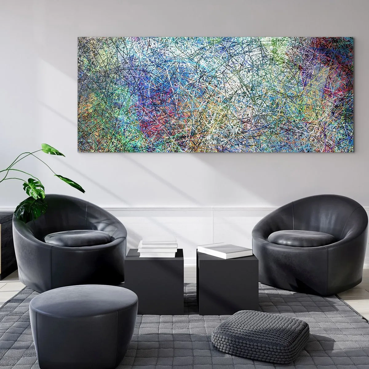 Obraz na skle - To není tak jednoduché - 100x40 cm