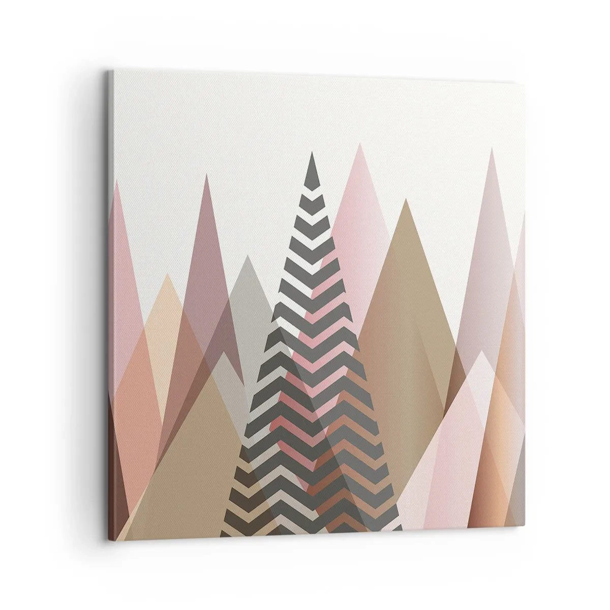 Obraz na plátně - Pyramidální pohled - 60x60 cm