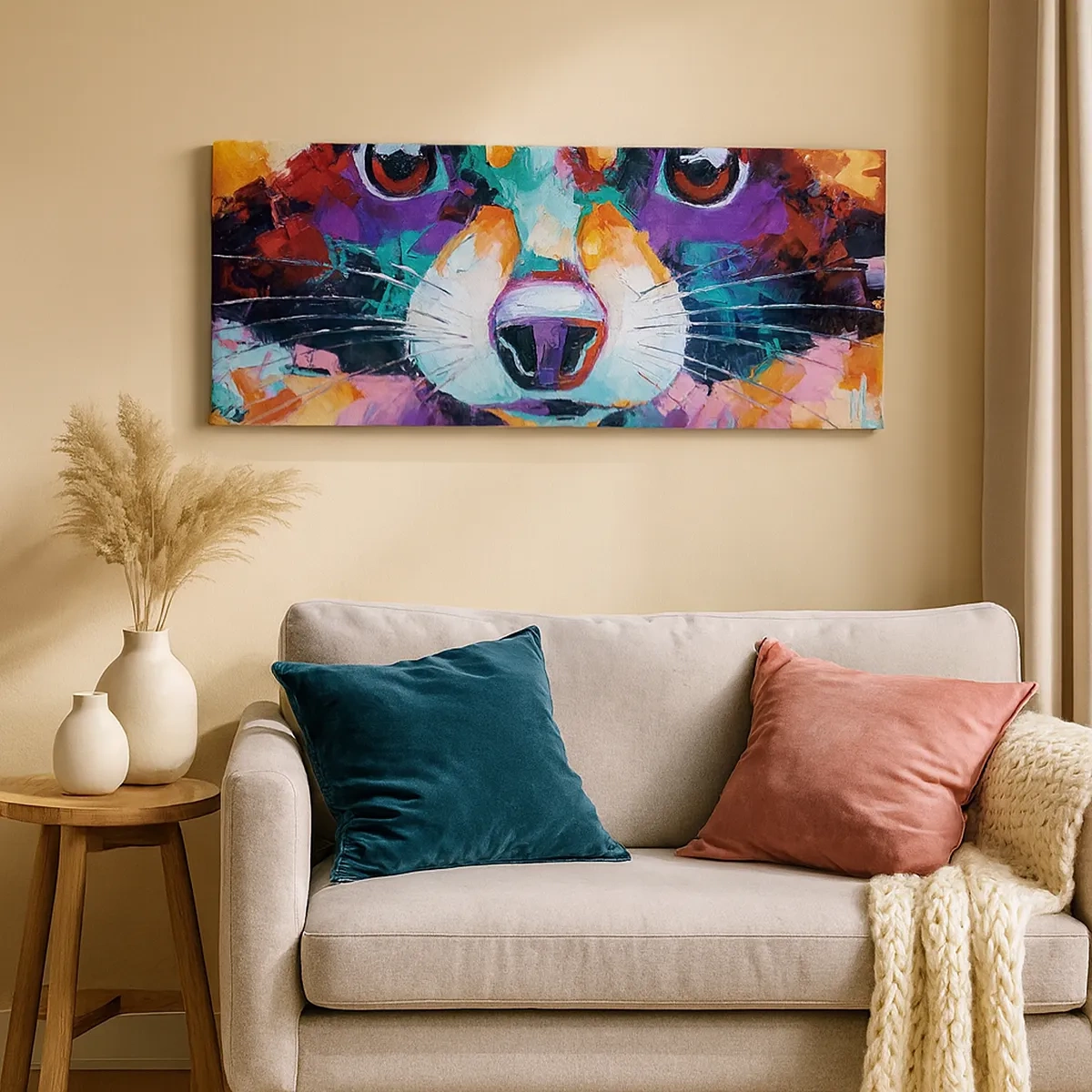 Obraz na plátně - Pouze dobré emoce - 30x30 cm