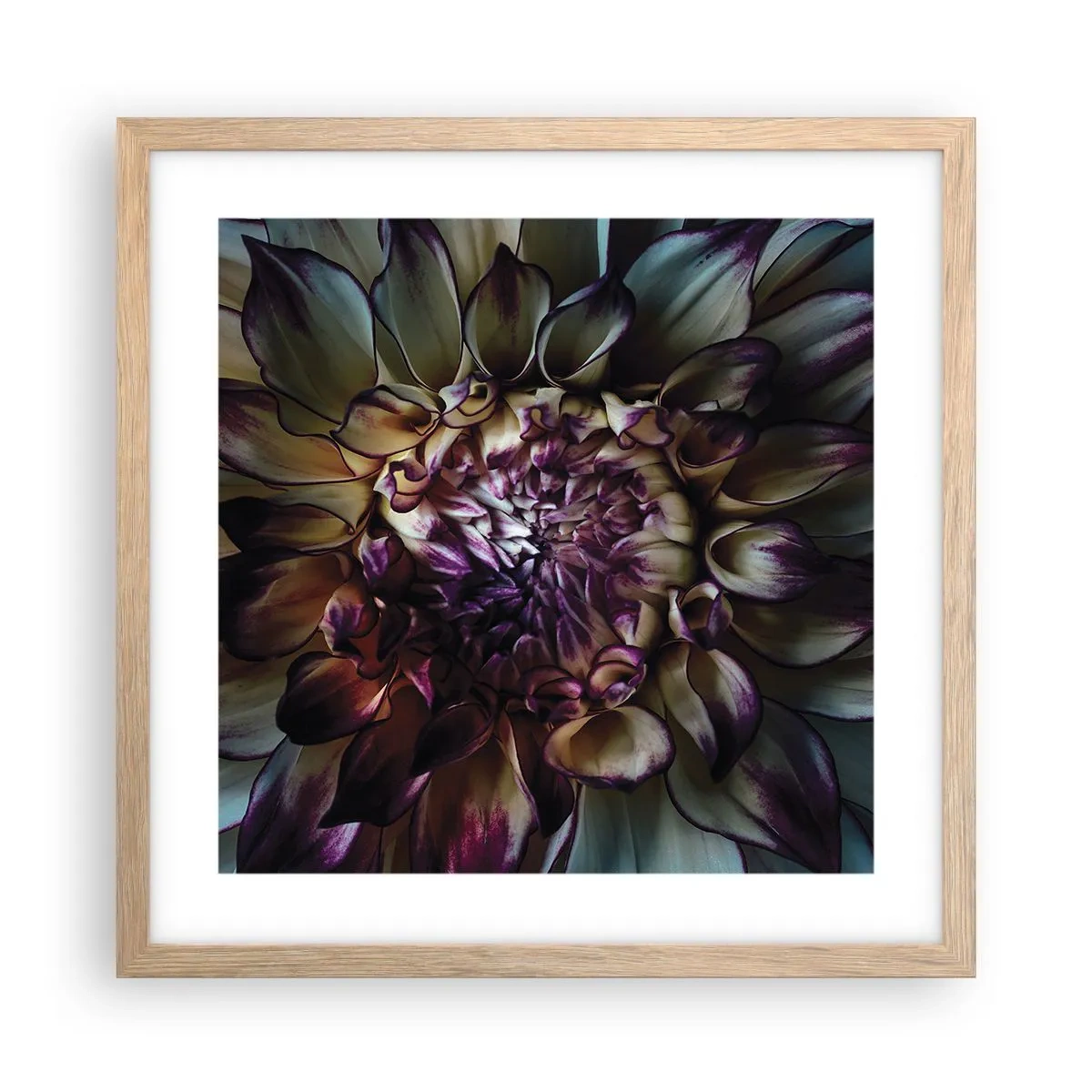 Plakát v rámu světlý dub - Rozkvět mládí - 40x40 cm