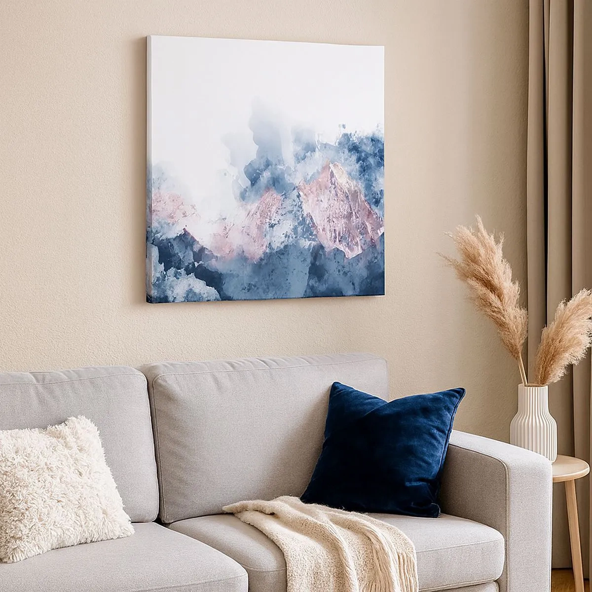 Obraz na plátně - To jsou vrcholy! - 30x30 cm