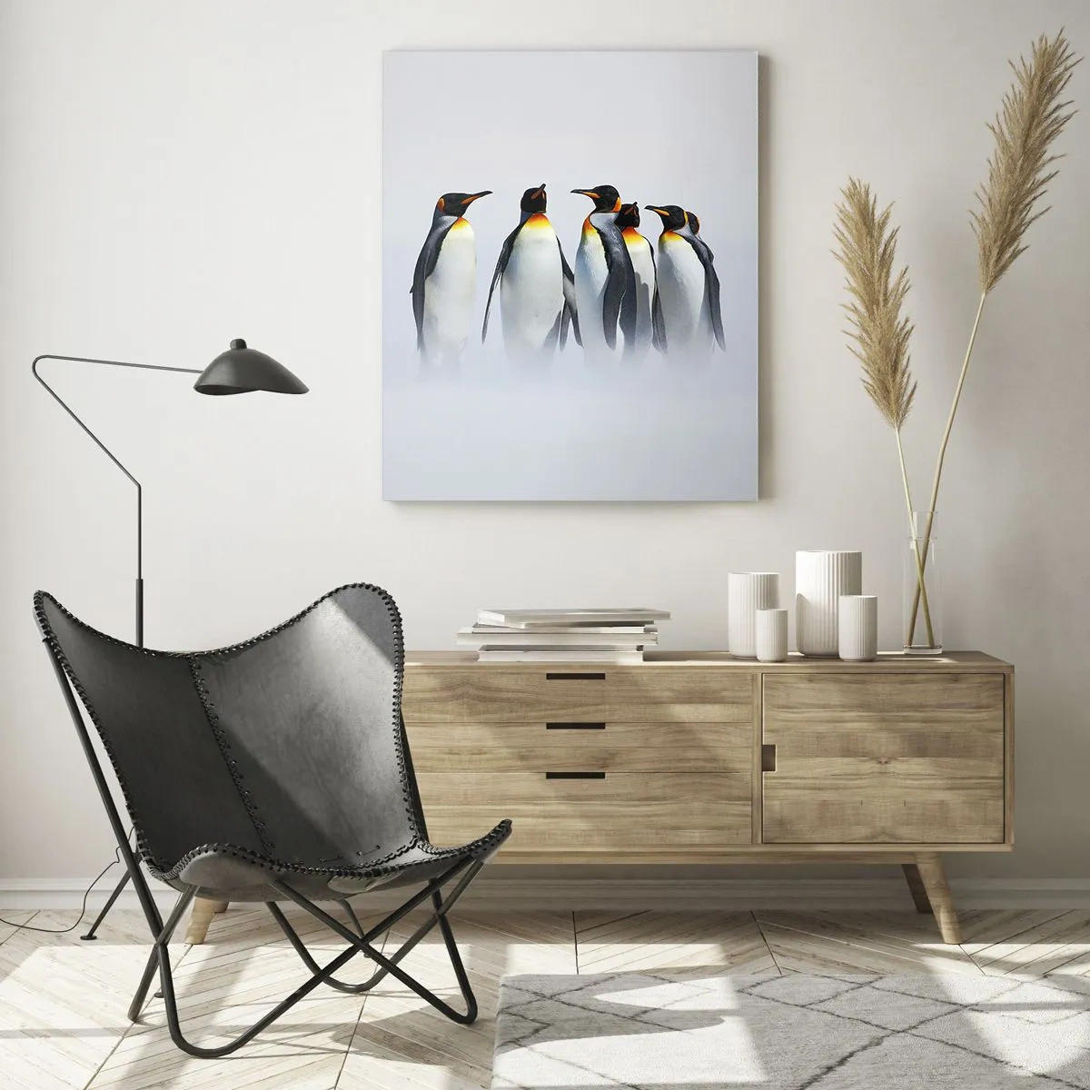 Obraz na skle - Setkání ve večerních róbách - 70x100 cm