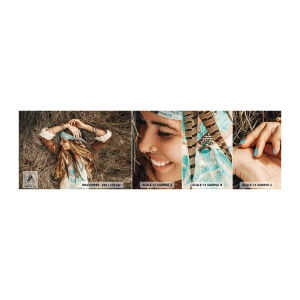 Fototapeta Vzorek Standard Eco - Na cestě do léta lásky - Boho, Žena, Šperky - 100x30 cm