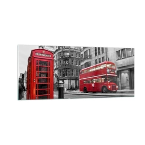 Obraz na skle - Nejčervenější v Evropě - 100x40 cm