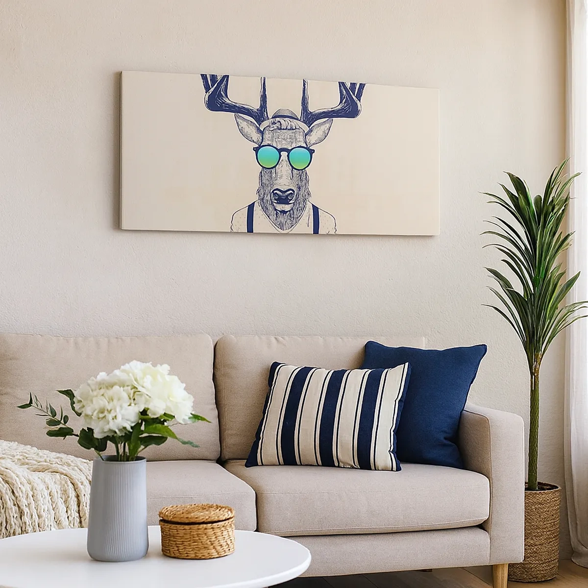 Obraz na plátně - A koho jsi čekal? - 30x30 cm