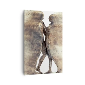 Obraz na plátně - Z prachu povstali, aby milovali - 80x120 cm