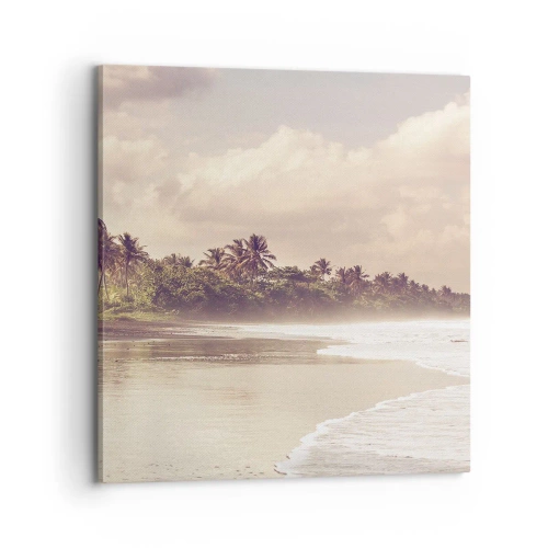 Obraz na plátně - Pohlazení vln - 70x70 cm