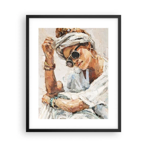 Plakát v černém rámu - Portrét v plném slunci - 40x50 cm