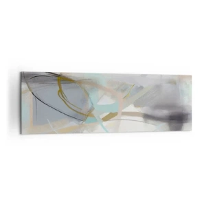 Obraz na plátně - Mlhavá abstrakce - 160x50 cm