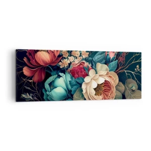 Obraz na plátně - Půvab 19. století - 140x50 cm