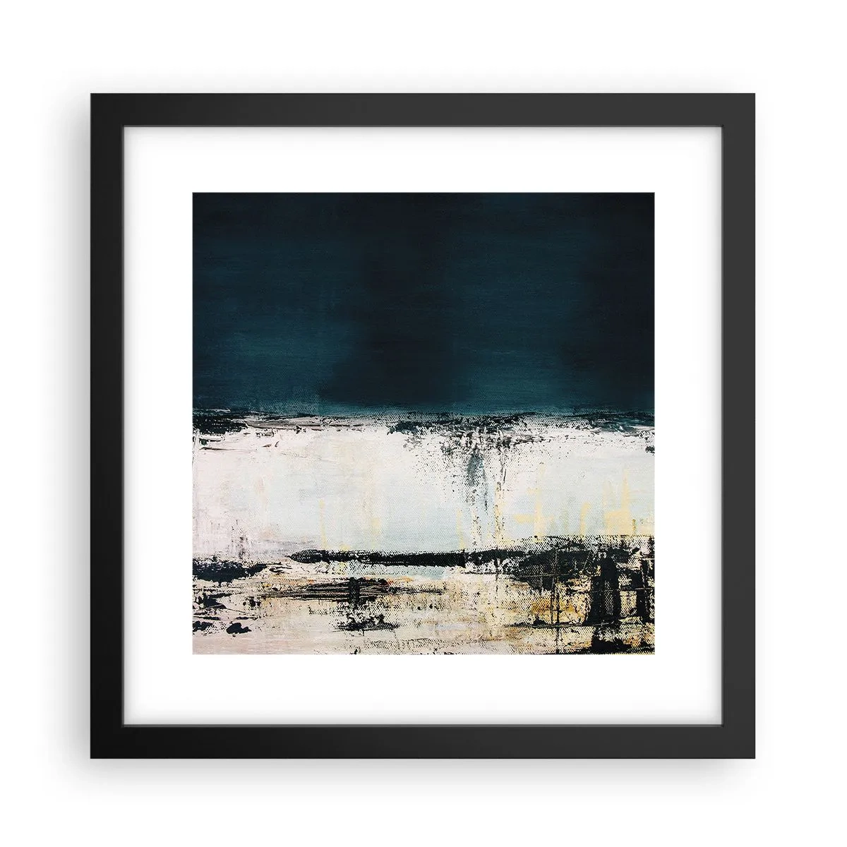 Plakát v černém rámu - Horizontální kompozice - 30x30 cm