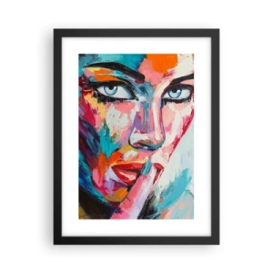 Plakát v černém rámu - Naše první tajemství - 30x40 cm