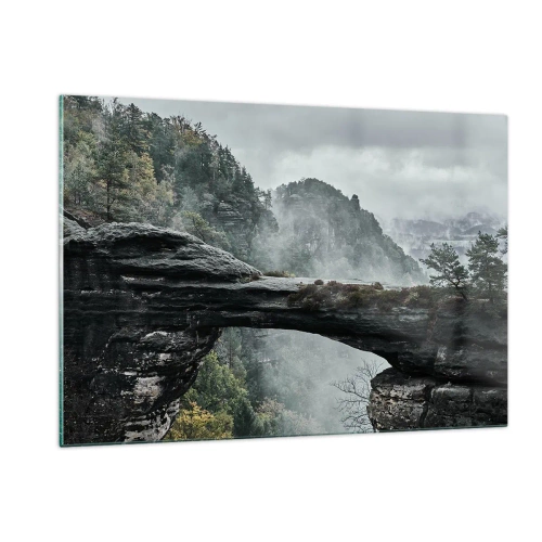 Obraz na skle - Dobrodružství právě začíná - 120x80 cm