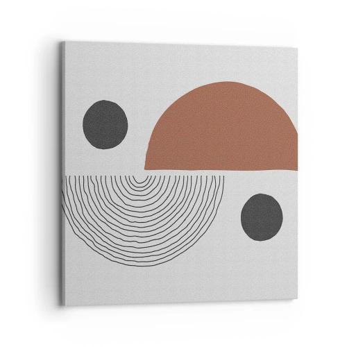 Obraz na plátně - Dokonalost kruhu - 70x70 cm