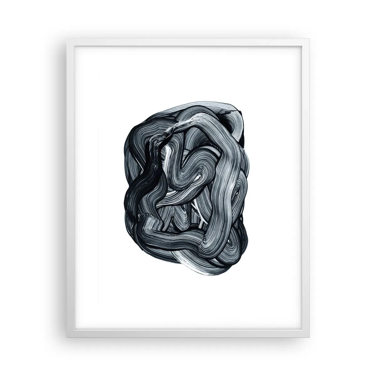 Plakát v bílém rámu - Není to tak jednoduché - 40x50 cm