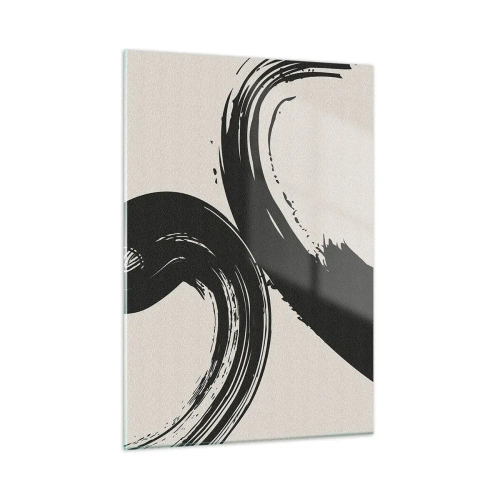 Obraz na skle - Rozmáchle a dokola - 50x70 cm