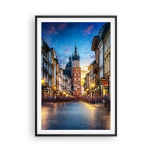 Plakát v černém rámu - Krakovský půvab - 61x91 cm