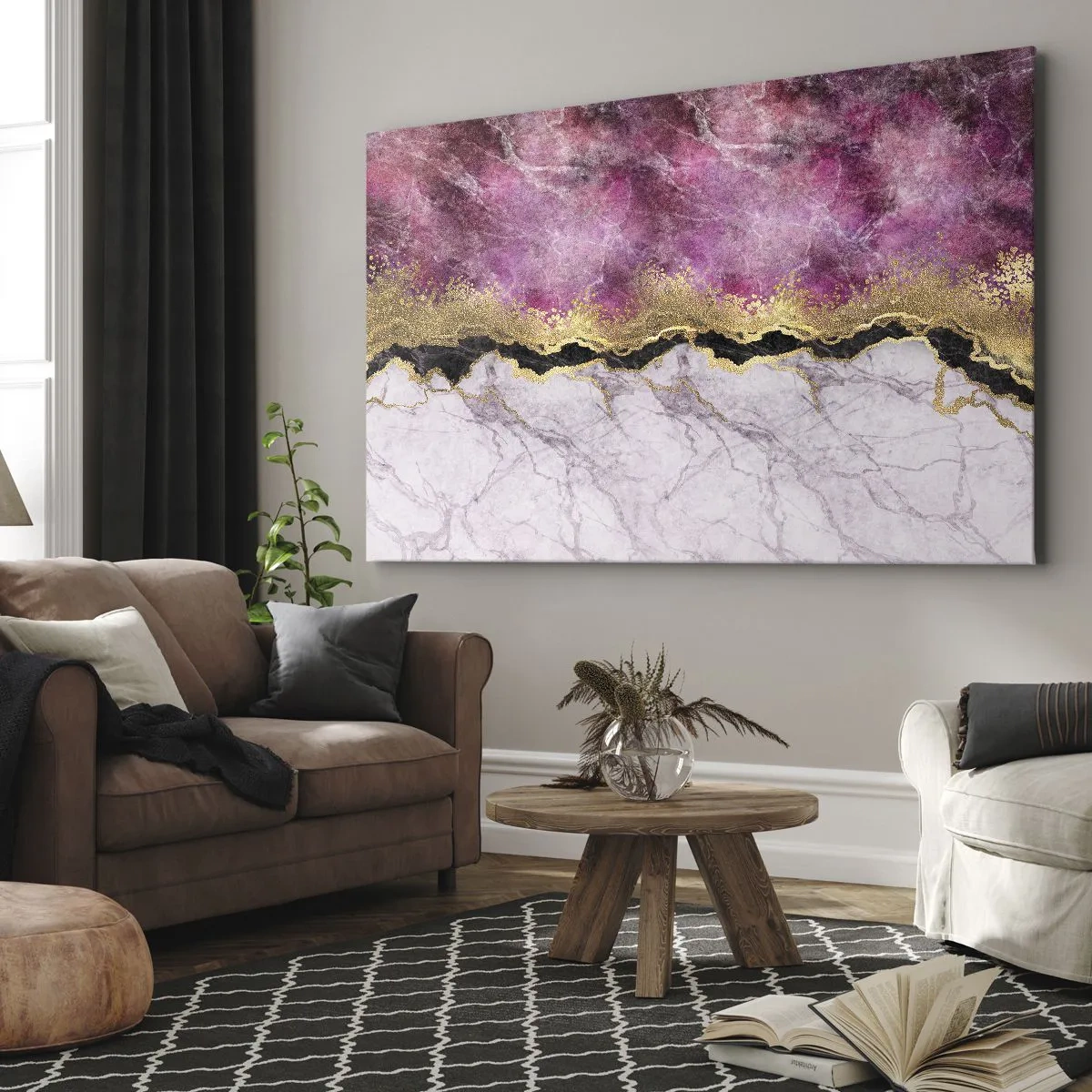 Obraz na plátně - Na hranici - 70x50 cm