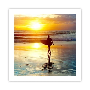 Plakát - Návrat bojovníka - 50x50 cm