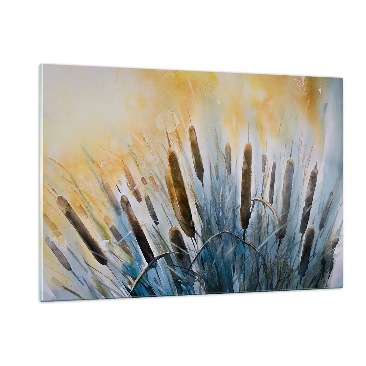 Obraz na skle - Chlad vody, žár slunce - 120x80 cm