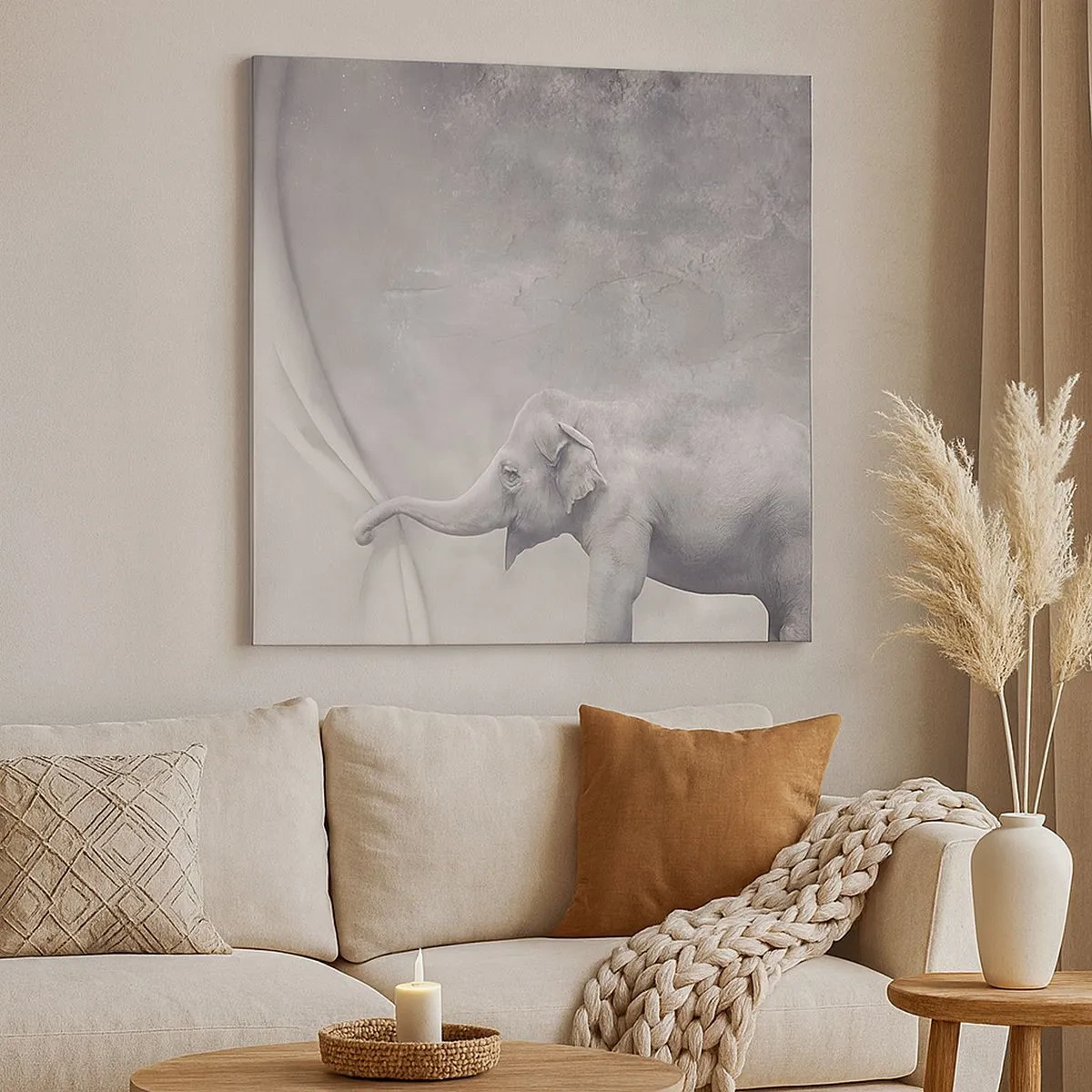 Obraz na plátně - Odhalit tajemství - 30x30 cm