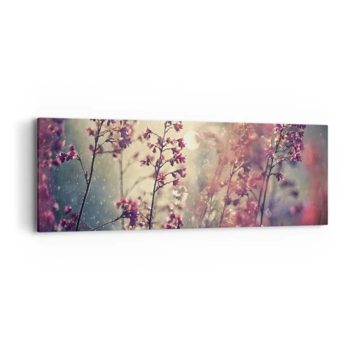 Obraz na plátně - Tajná zahrada - 90x30 cm