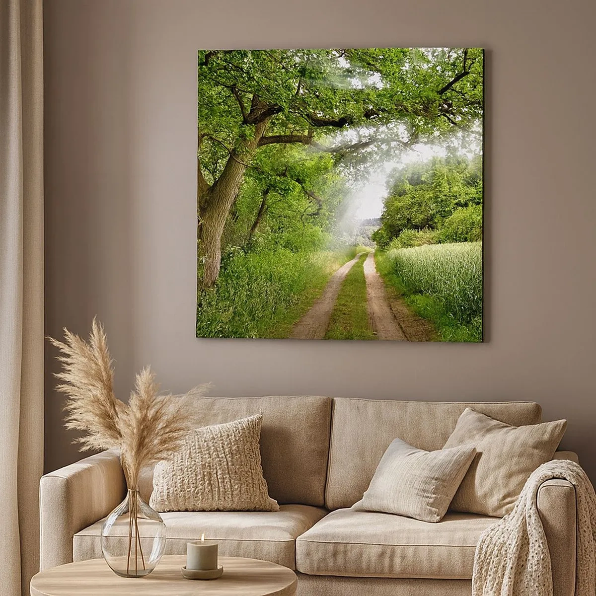 Obraz na plátně - Et in Arcadia ego - 30x30 cm