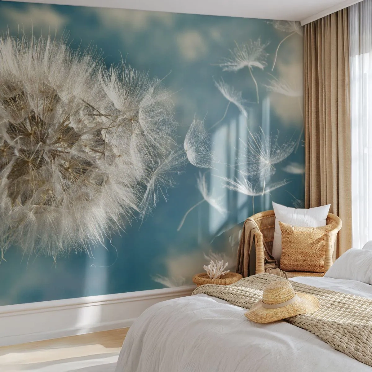 Fototapeta Premium Sand - Dech anděla - Příroda, indické léto, Kus - 100x70 cm