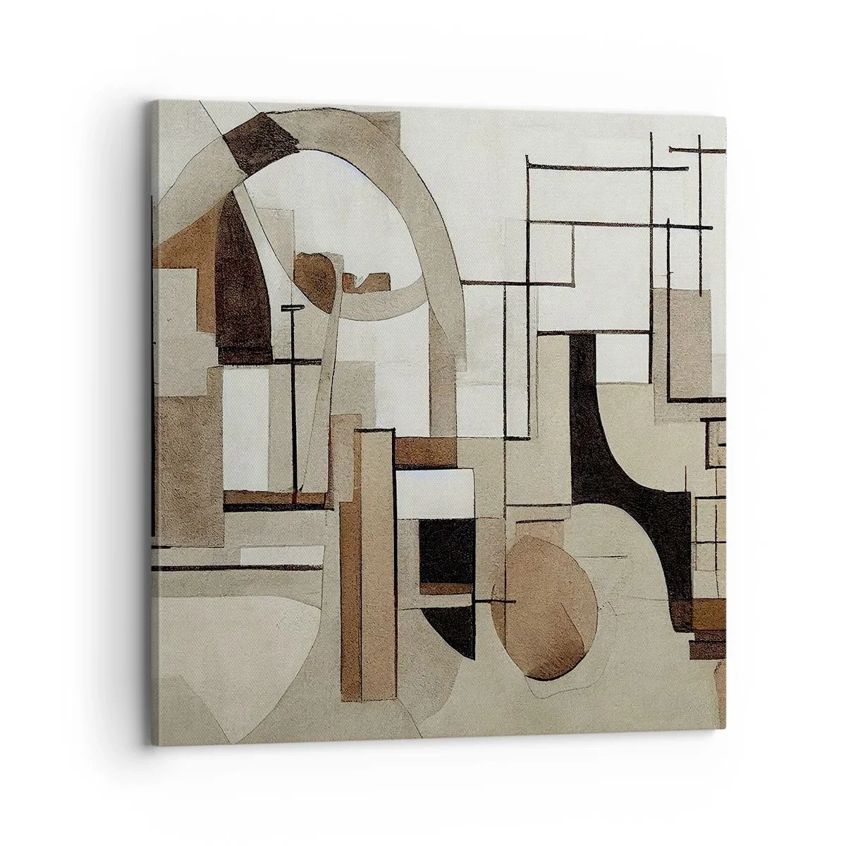 Obraz na plátně - Městská krajina 2.0 - 70x70 cm